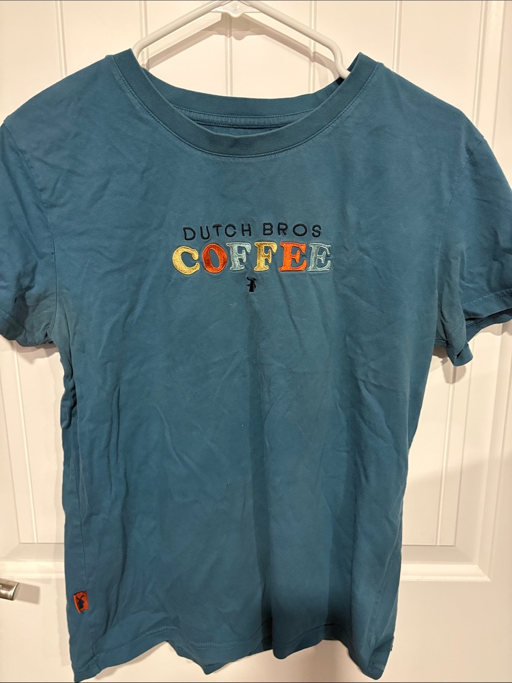 Dutch Bros Teal Short-Sleeve Logo Tee